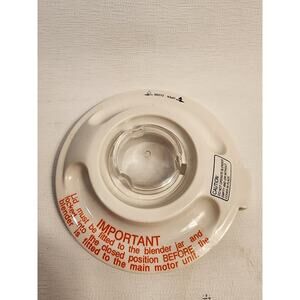 Bravetti Food Processor EP 119 EP119 Replacement Blender Jar Lid and Stopper